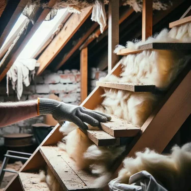 Jak ocieplić schody strychowe, aby zredukować straty ciepła?